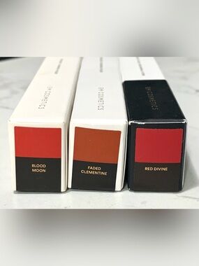 Lot of 3 EM Cosmetics lip gloss / creme